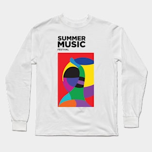 Summer Music Festival Long Sleeve T-Shirt